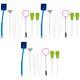 21 Pcs Fish Tank Cleaning Brush Aquarium Tools Scissors