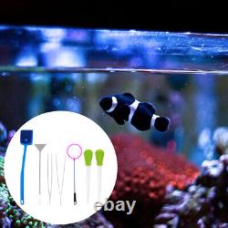 21 Pcs Fish Tank Cleaning Brush Aquarium Tools Scissors