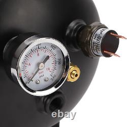 Air Horn Tank Kit Air Tank Kit 3 Ports 150 PSI 0.5GAL Welded Steel Universal