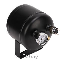 ^Air Tank Kit 3 Ports 150 PSI 0.5GAL Welded Steel Universal For Truck Car Train