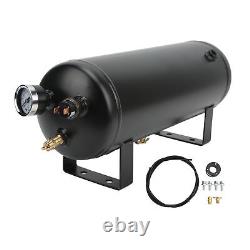 Air Tank Kit 6 Ports 150 PSI 1.5GAL Steel Universal For Truck Train Yacht Horn