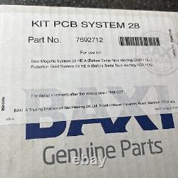 Baxi Kit Pcb SYSTEM 28 ELITE BOILER PCB 7692712 Brand New And Sealed JD