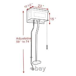 Cherry High Tank Toilet Conversion Kit Chrome Z-pipe Renovators Supply