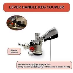 Double Faucet Tower Keg System No Tank Conversion Kit