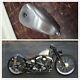Handmade Motorcycle Gas Fuel Tank Body Kit For Harley With Oil Cap 005A UK