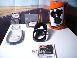 Harley FXS Dash Housing Kit Low Rider 1977-1984 Black Steel V-Twin 39-0243 Y3