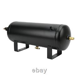 Horn Fuel Tank System Air Tank Kit 6 Port 150 PSI 1.5GAL Steel Universal