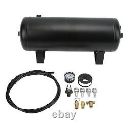 Horn Fuel Tank System Air Tank Kit 6 Port 150 PSI 1.5GAL Steel Universal