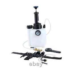 Manual Brake Bleeder Fluid Pump Professional Hand Pressure Pump Refill Tank