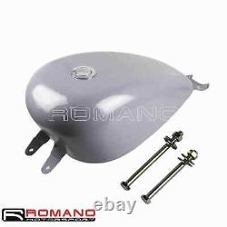 Motorcycle 3.3 Gal Fuel Gas Tank For Sportster Iron XL883N Custom XL1200X 07-Up