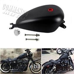Motorcycle 3.3 Gallons Gas Fuel Tank For 2007-2022 Harley Sportster 883 1200