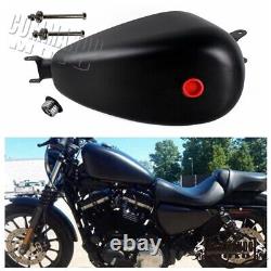 Motorcycle 3.3 Gallons Gas Fuel Tank For 2007-2022 Harley Sportster 883 1200