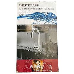 NEW Westbrass HotMaster 4 in 1 Kitchen Faucet Kit System, Matte Black KH41AK-62