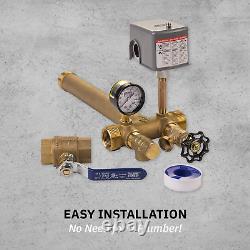 Pressure Tank Installation Kit with 1 Brass Union Tank Tee to Fit Most Pressure