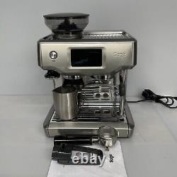 Sage SES880BSS The Barista Touch Bean To Cup Coffee Machine with accessories R1