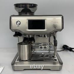 Sage SES880BSS The Barista Touch Bean To Cup Coffee Machine with accessories R1