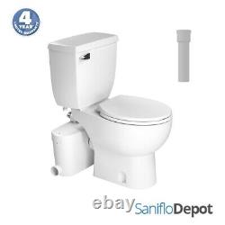 Saniflo SaniAccess 3 Macerating Upflush Toilet Kit Pump + Standard + Exten