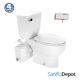 Saniflo SaniPLUS Upflush Macerating Toilet Kit Pump + Elongated + SaniAlarm