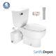 Saniflo SaniPLUS Upflush Macerating Toilet Kit Pump+Elongated+SaniAlarm+Exte