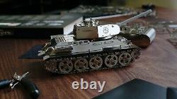Tank T-34 Model Building Kit Original Time For Machine Stainless Steel New