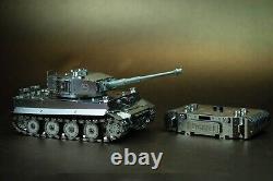 Tank Tiger-1 Model Building Kit Original Time For Machine Stainless Steel New
