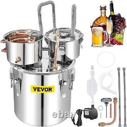 VEVOR Alcohol Still, 13.2Gal / 50L Stainless Steel Water