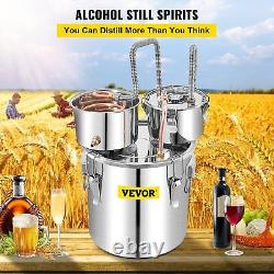 VEVOR Alcohol Still, 13.2Gal / 50L Stainless Steel Water