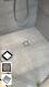 Wet Room Shower Tray Floor Walk In Stone Base, Kit & Tiled Waste 1150x760x22mm